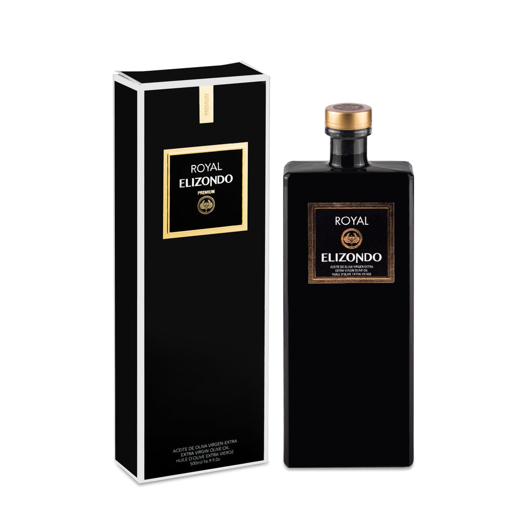 Oliwa Extra Virgin Elizondo Premium Royal 500ml Edycja Limitowana w opakowaniu prezentowym