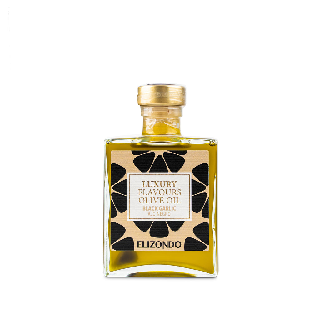 Elizondo Luxury Flavours                   Zestaw oliw aromatyzowanych 3x200ml (Czarna trufla, Czarny czosnek, Czekolada)